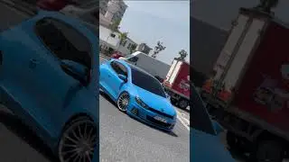 Yeni rengimizz 🤩 #vw #scirocco #politech #race #blue