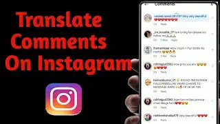 How to translate comments on Instagram 2022