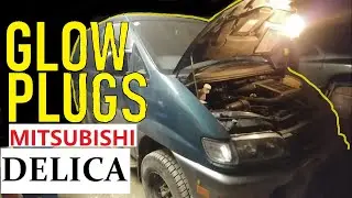 MITSUBISHI DELICA L400 GLOW PLUGS TEST & REPLACEMENT IN DETAILS, TEST | Mitsubishi 4M40