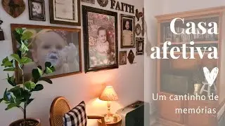 Cantinho de memórias: transformando um baú e algumas molduras/ DIY/ farmhousedecor