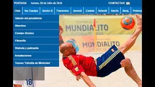 Cómo configurar el menú de RInweb