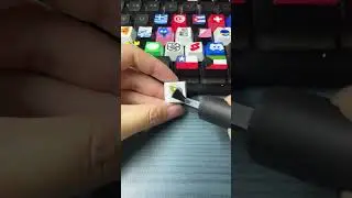 Drawing Saturn🪐 on the keyboard #shorts #diy #art #keyboard #tiktok #trending #fyp #emoji