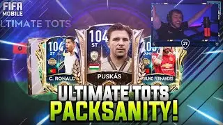 ULIMATE TOTS PACKSANITY! Claiming PRIME Icon Puskas! HUGE UTOTS Team Upgrades! FIFA MOBILE 🔥
