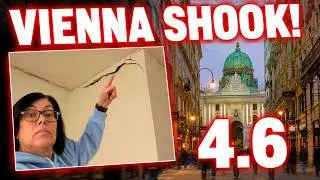 WALLS CRACKED - OBJECTS FELL !  POWERFUL Earthquake Jolts Vienna Awake !