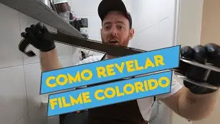 Como revelar filme colorido em casa