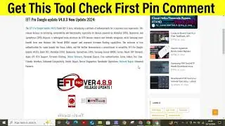 EFT Pro Dongle update V4.8.9 | Samsung A05 FRP Unlock Tool | Samsung A055F FRP Unlock Tool