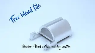 Blender - Hard surface modeling practice #59
