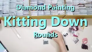 Diamond Painting Kitting Down - Rounds