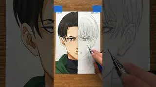 ANIME X LIVE ACTION Levi Ackerman #aot #attackontitan #levi #leviackerman #shingekinokyojin