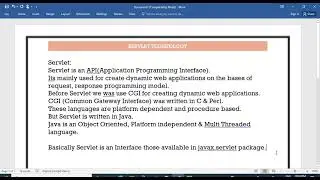 Servlet 1