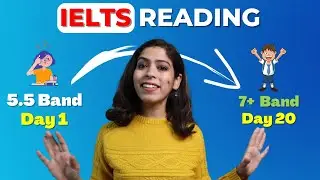How to Improve Reading in IELTS in 20 Days | IELTS Reading Tips for Band 7 | IELTS Made Easy