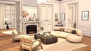 PARIS APARTMENT | Sims 4 Speed Build (Stop Motion)