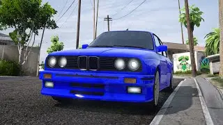 Тест скорости Ubermacht W3 E30 1990 #gta5rp #гта5рп