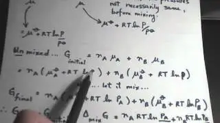 Delta G,H,S of mixing
