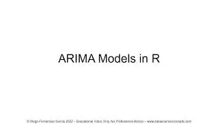 ARIMA Models in R
