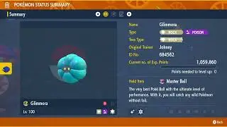 Shiny Glimmora Encounter : Pokémon Scarlet and Violet