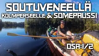 By rowing boat to Kolmperse for cabin camping & Picnic food & Fishing & Some break PART 1/3 (SUB)