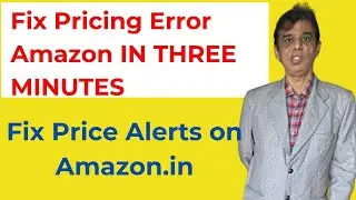 Fix Pricing Error Amazon IN THREE MINUTES | Pix Price Alerts On Amazon.in