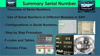 26.1) Serial Number Management in SAP MM