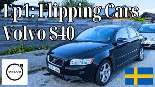 Episode 1: Flipping Cars in Sweden | Volvo S40 | Adnans Garage | 4K