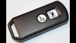 Honda Scooter / Motorcycle Key Fob Battery Replacement - EASY DIY