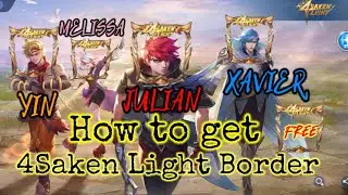 How to get forsaken light border for free, Mobile Legends Bang Bang