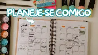 PLAN WITH ME | COMO SE ORGANIZAR DE MANEIRA SIMPLES #planner #organização