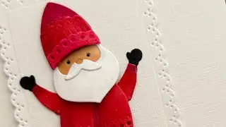 Clean and Simple Santa