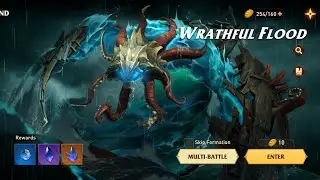 Wrathful Flood | Stage 9 | Auto | Awaken Chaos Era | F2P | Minimal Gear