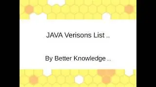 Java Versions List