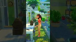 🪴 Learn how to make a glass greenhouse in The Sims 4 with just the base game 