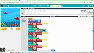 Code.org Express: Lesson 5 - Swimming Fish in Sprite Lab (23 - 24)