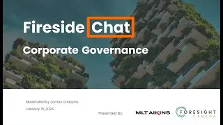 Fireside Chat - Corporate Governance