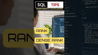 ORACLE SQL WINDOW FUNCTIONS | SQL RANK vs DENSE RANK