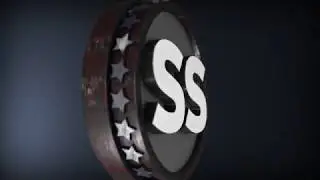 SSD 3d logo In After Effect With element 3D & Cinema 4D
