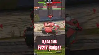 [5,824 Dmg] FV217 Badger | WoT Blitz [OliviaCrazY] 