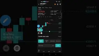 BTC actual trade at nag trelling stop set na ako
