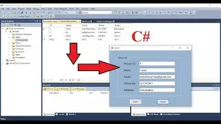 Select / Read / Search Data from Database to Textboxes - C# Development Tutorial 8 (Urdu/Hindi)