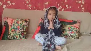 Shabad Tum Sharnayi Aya Thakur 🙏 by 4 year kid #waheguruji #aayra #shabadgurbani