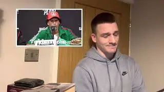 English boxing fan reacts to David Benavidez vs Caleb Plant trash talk at final press conference