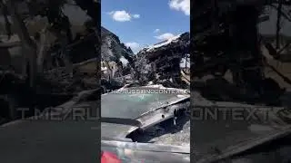 03.08.2024. Уничтоженный российский самолет Су-34 на аэродроме Морозовск (48.31712, 41.77644)