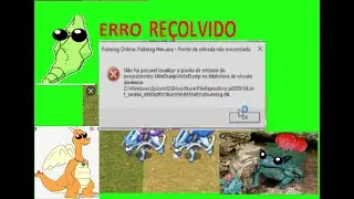 🛑ERRO POKERAG ONLINE-Não Foi possivel localizar o ponto de entrada do procedimento MiniDumpWriteDump
