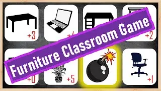 Learn English Furniture and Home Furnishing Words | Fun Classroom Vocabulary Game