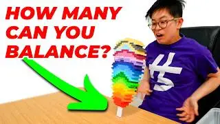 The Domino Balance Challenge! 