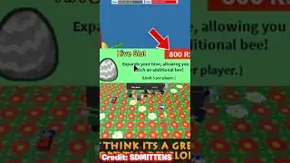 800 ROBUX TO BUY A HIVE SLOT! 55 BEES TOTAL? BEE SWARM'S BIGGEST SECRET YET (Bee Swarm Sim) #roblox