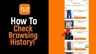 How to Check Browsing History on Temu [NEW]