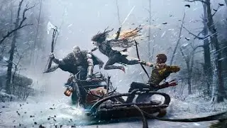 God of War Ragnarok - początek rozgrywki. Gameplay (polski dubbing)