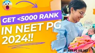 Get within 5000 rank in NEET PG 2024- a realistic approach! #neetpg #neetpg2024 #medicalstudent