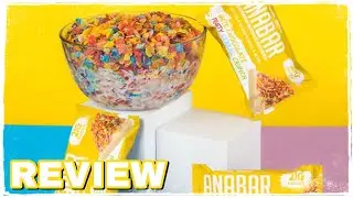 ANABAR Fruity Cereal Crunch. | La barrita de proteína más rica que he probado y no me convence🤔.