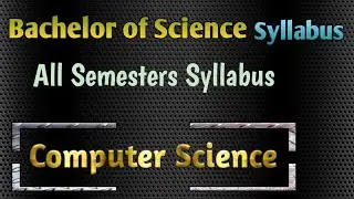 BSc Computer Science Syllabus only AP || SK University #bsc #skuniversity #sku